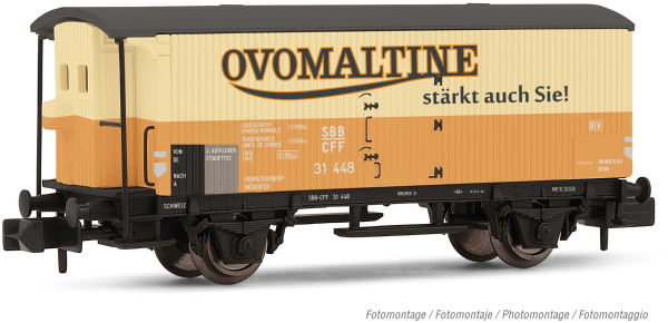 Arnold HN6451 - 2-axle refrigerated wagon, Ovomaltine