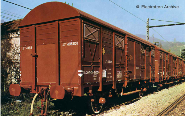 Arnold HN6523 - 2-unit pack, ORE wagons, brown