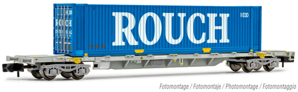 Arnold HN6531 - 4-axle container wagon with 45’ container ROUCH