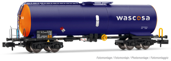Arnold HN6538 - Wascosa 4-axle tank wagon, blue/orange livery