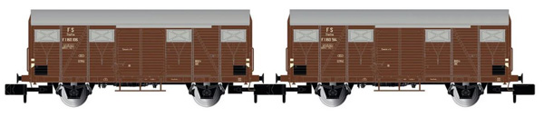 Arnold HN6573 - 2-unit pack Gs wagons, brown livery