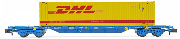 Arnold HN6593 - MMC container wagon, loaded with 45 DHL container