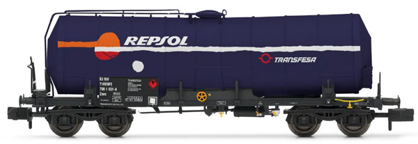 Arnold HN6629 - 4-axle tank wagon Repsol, blue livery
