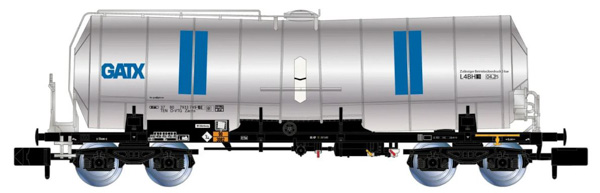 Arnold HN6631 - 4-axle tank wagon(isolated), chrome-livery