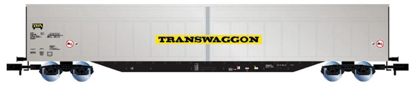 Arnold HN6638 - 4-axle sliding walls wagon Habbins Transwaggon