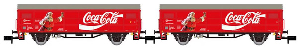Arnold HN6645 - 2-unit set JPD wagon Coca-Cola