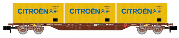 Arnold HN6652 - 4-axle container flat wagon MMC3