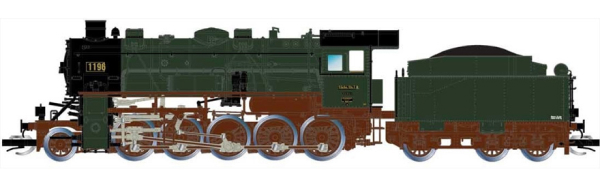 Arnold HN9047S - German Heavy Steam locomotive XIII H 1196 of the K.Sächs.Sts.E.B (Sound)