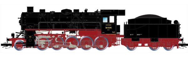 Arnold HN9048S - German Heavy steam locomotive BR 58 1578 with tender 3T20 of the DRG (Sound)