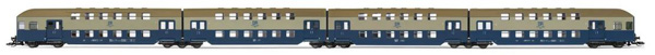 Arnold HN9521 - 4-unit double decker coach without control cabin
