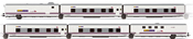 Set x 6 coach units,Talgo Hotel train, 