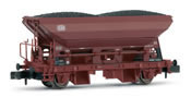 Hopper wagon , type Fc090 with coal load, DB