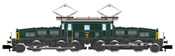 Swiss Electric locomotive class Be 6/8II (Crocodil) of the SBB