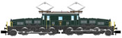 Swiss Electric locomotive class Be 6/8II (Crocodil) of the SBB