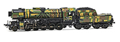 Arnold HN2485s Heavy steam locomotive BR 42 in camouflage livery (DCC Sound)