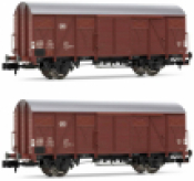 2-unit pack, wooden Gs wagons