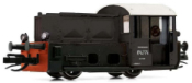 German Shunting Diesel locomotive type Köf II with open cabin of the DR