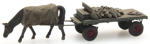 Artitec 312.012 - Coal cart with horse
