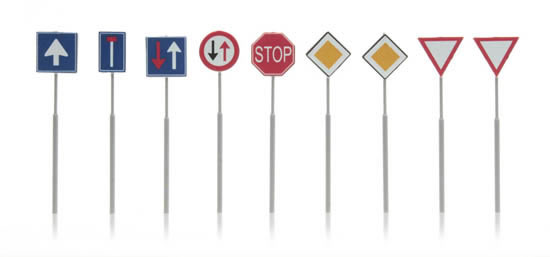 Artitec 316.047 - Dutch traffic signs 9 pcs