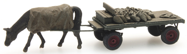 Artitec 316.051 - Coal cart with horse