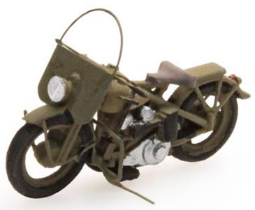 ARTITEC WWII US for Harley-Davidson Liberator 1/87 FINISHED MODEL Motorcycle 