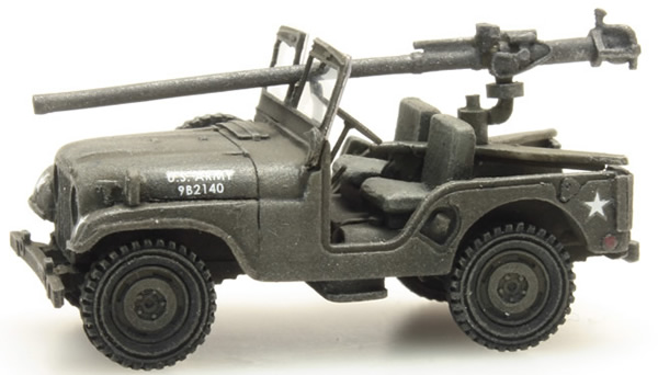 Artitec 387.307 - US M38 Jeep + 106mm AT Gun 