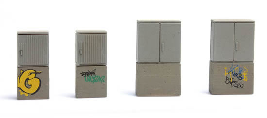 Artitec 387.375 - DE Switchboxes with Graffiti