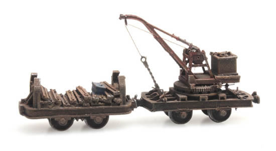 Artitec 387.393 - Narrow gauge wagon with crane