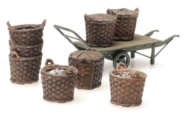 Artitec 387.449 - Platform cargo: fishing baskets with cart