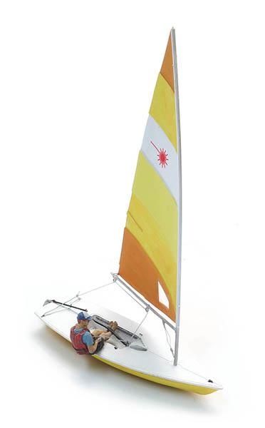 Artitec 387.593 - Sailing Boat Laser sailing + figure