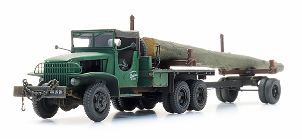 Artitec 387.612 - GMC CCKW-353 timber transport truck