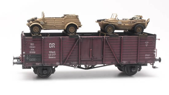 Artitec 487.801.66 - Cargo: Railway transport Schwimmwagen