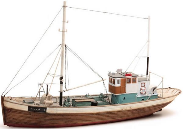Artitec 50.107 - Norwegean fishingboat FRAMTID I (waterline)