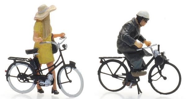 Artitec 5870017 - Solex and mobylette riders (2x)