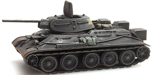 Artitec 6870022 - USSR T34 - 76mmgun Kriegsbeute Wehrmacht grey