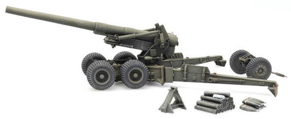 Artitec 6870388 - US 155mm Gun M1 ‘Long Tom’ firing mode