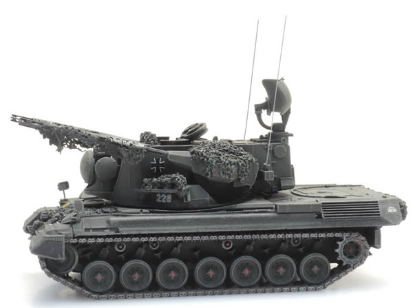 Artitec 6870395 - BRD Flugabwehrkanonenpanzer 1 Gepard gefechtsklar