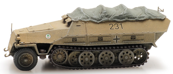 Artitec 6870530 - WM SdKfz 251 1 Ausf D gelb Bahnverladung