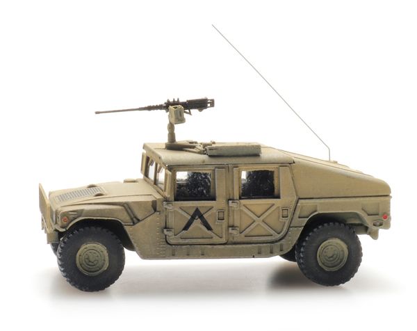 Artitec 6870538 - US Humvee Desert .50 MG, TK/INF/MP