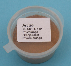 Artitec 70.001 - Mineral Paint Rust-orange (weathering powder)