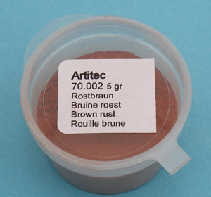 Artitec 70.002 - Mineral Paint Rust-brown (weathering powder)