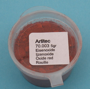 Artitec 70.003 - Mineral Paint Ironoxide red (weathering powder)
