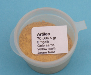 Artitec 70.006 - Mineral Paint Earth-tone yellow (weathering powder)