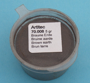 Artitec 70.008 - Mineral Paint Brown Earth-tone (weathering powder)