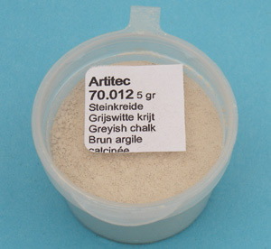 Artitec 70.012 - Mineral Paint Gray-white Chalk Color (weathering powder)