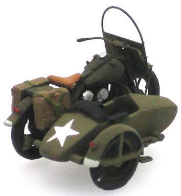Artitec 87.061 - US Army motorcycle with sidecar