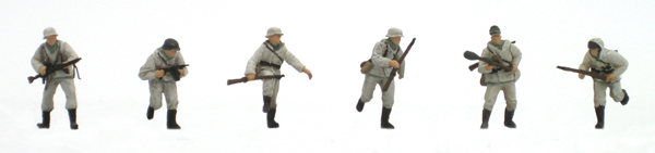 Artitec 87.063 - German infantry set 2 w/ winter uniforms (6 fig)