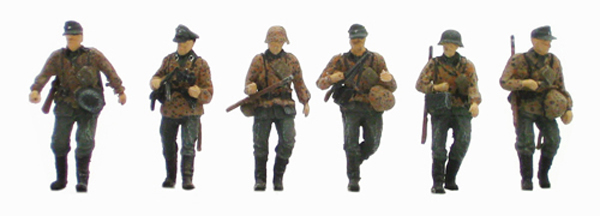 Artitec 87.064 - German infantry set 1 w/ camouflage uniforms (6 fig)