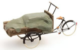 Delivery tricycle w/ canvas tarp