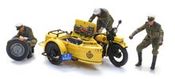 ANWB roadside assistance motorcycle sidecar with figures